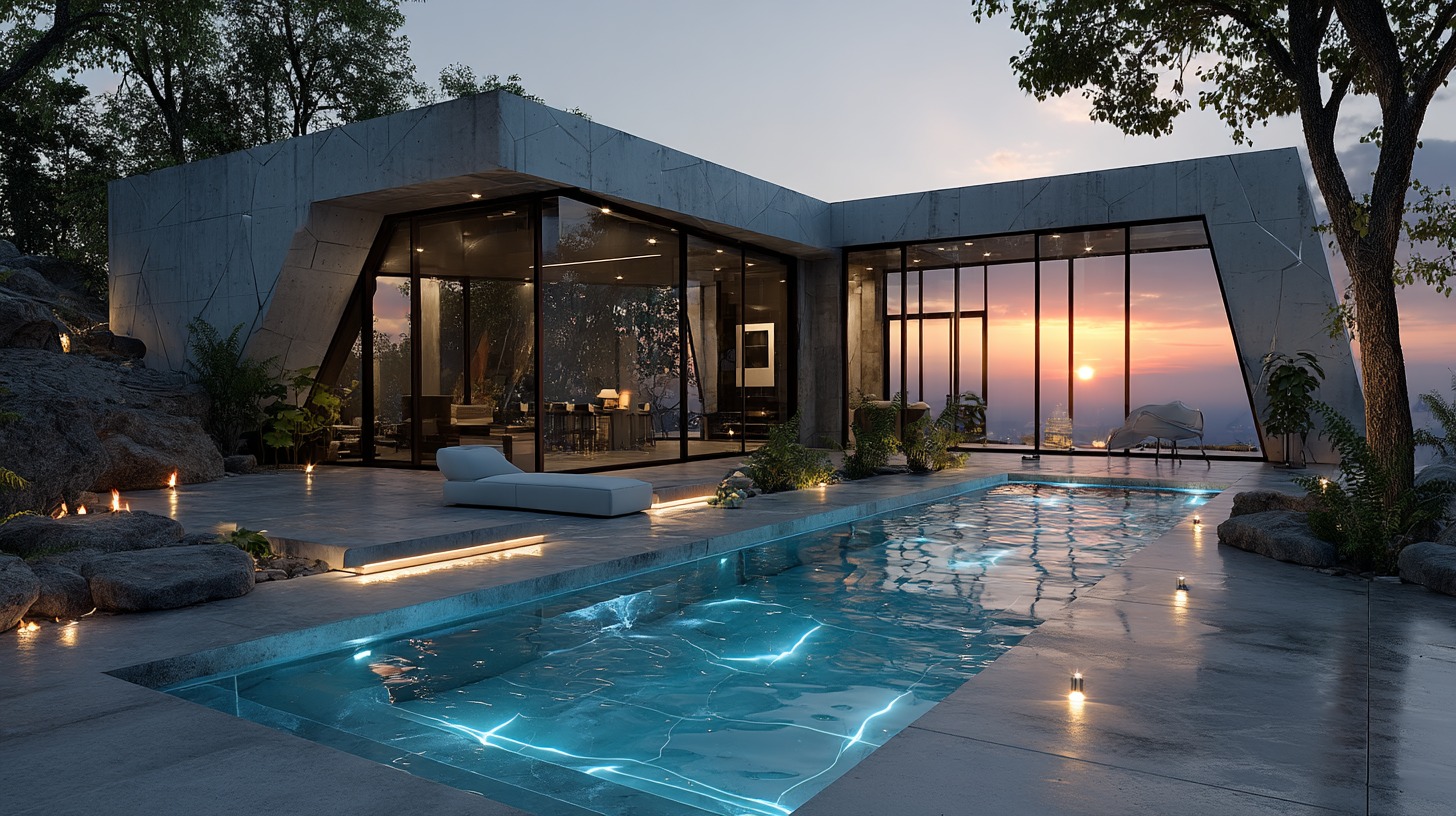 Smart technology in luxury home